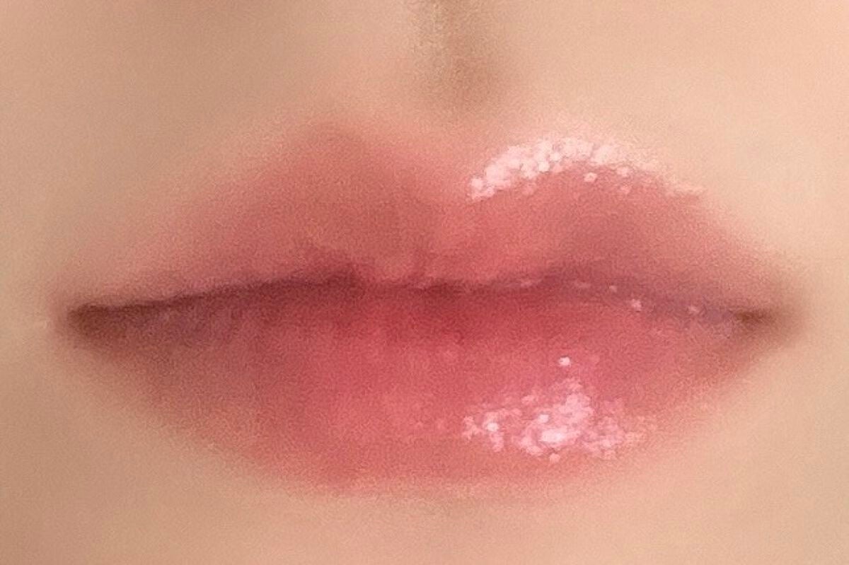 シャララスノーボールリップバーム/CORINGCO/口紅を使ったクチコミ(3枚目)