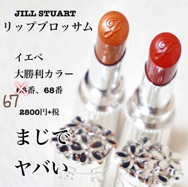 リップブロッサム/JILL STUART/口紅を使ったクチコミ（1枚目）