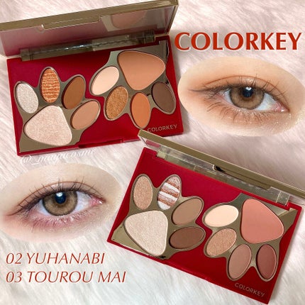 トラ十色アイシャドウパレット/COLORKEY/アイシャドウパレットを使ったクチコミ(1枚目)