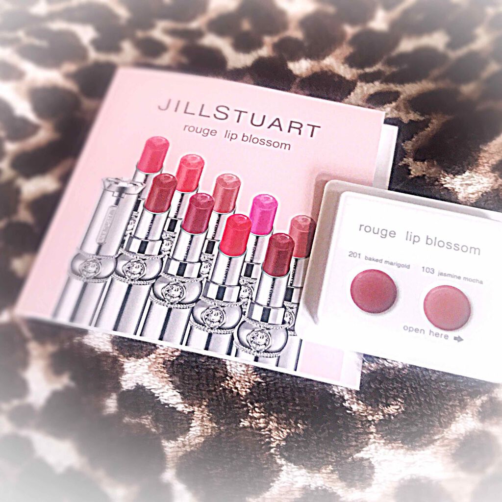 ジルスチュアート ルージュ リップブロッサム/JILL STUART/口紅を使ったクチコミ（1枚目）