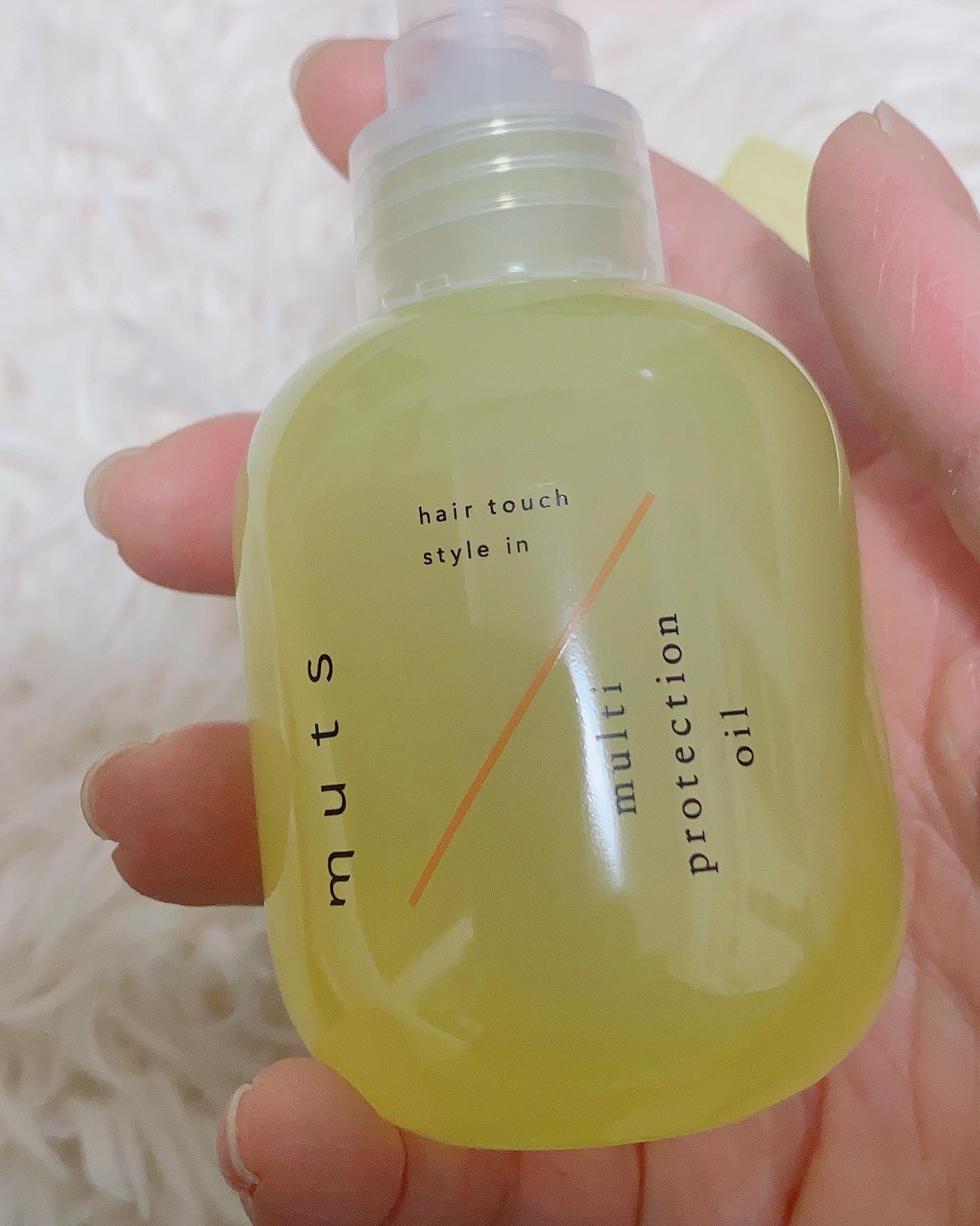 マルチ プロテクションオイル/ミューツへアタッチ/ヘアオイルを使ったクチコミ（2枚目）