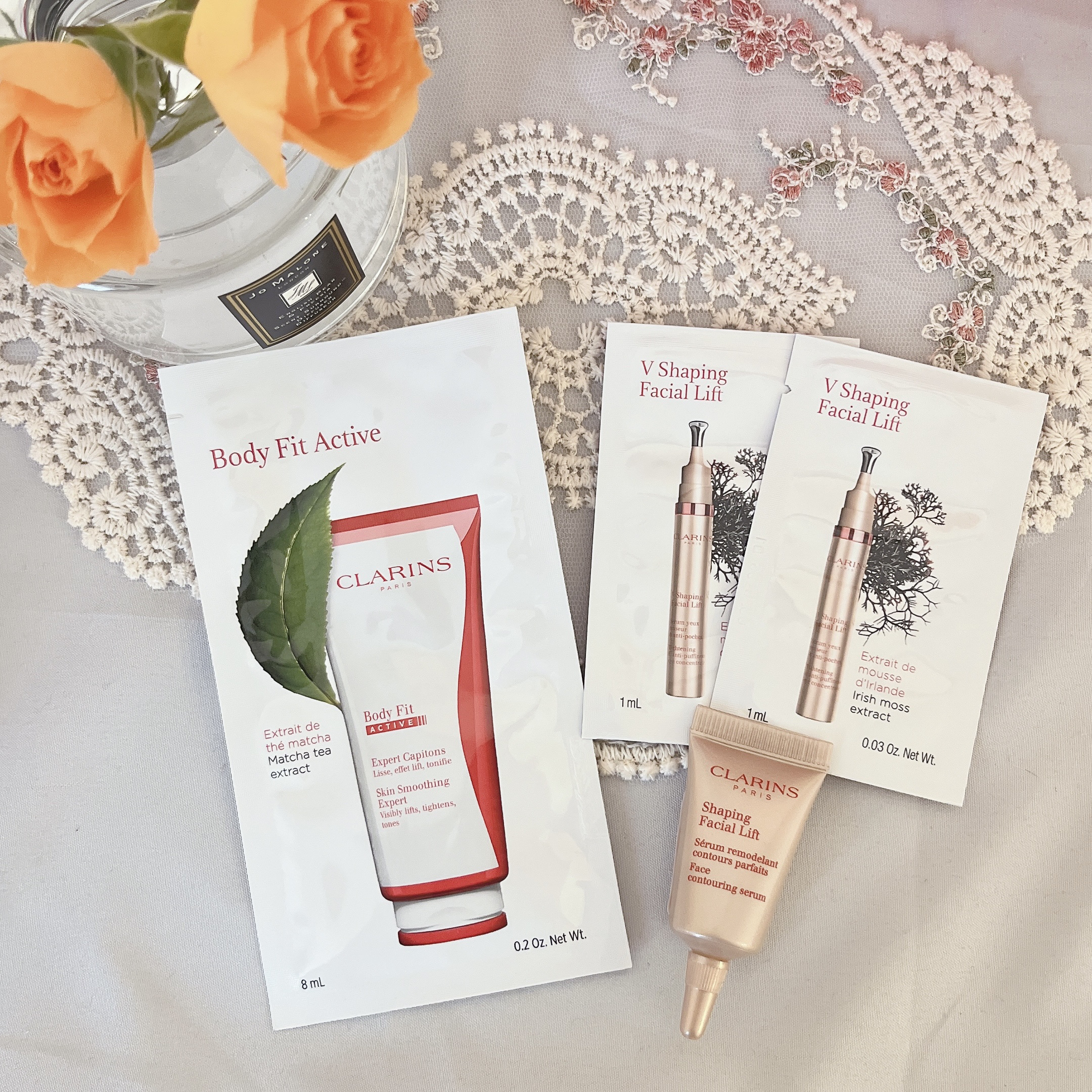 CLARINS ジェル ビュスト タンサールのクチコミ「CLARINS
ジェル ビュスト タンサール

初めてバストケアアイテムを購入してみました𓏸‪.....」（3枚目）