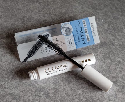 ヘアケアマスカラ/CEZANNE/ヘアジェルを使ったクチコミ(1枚目)