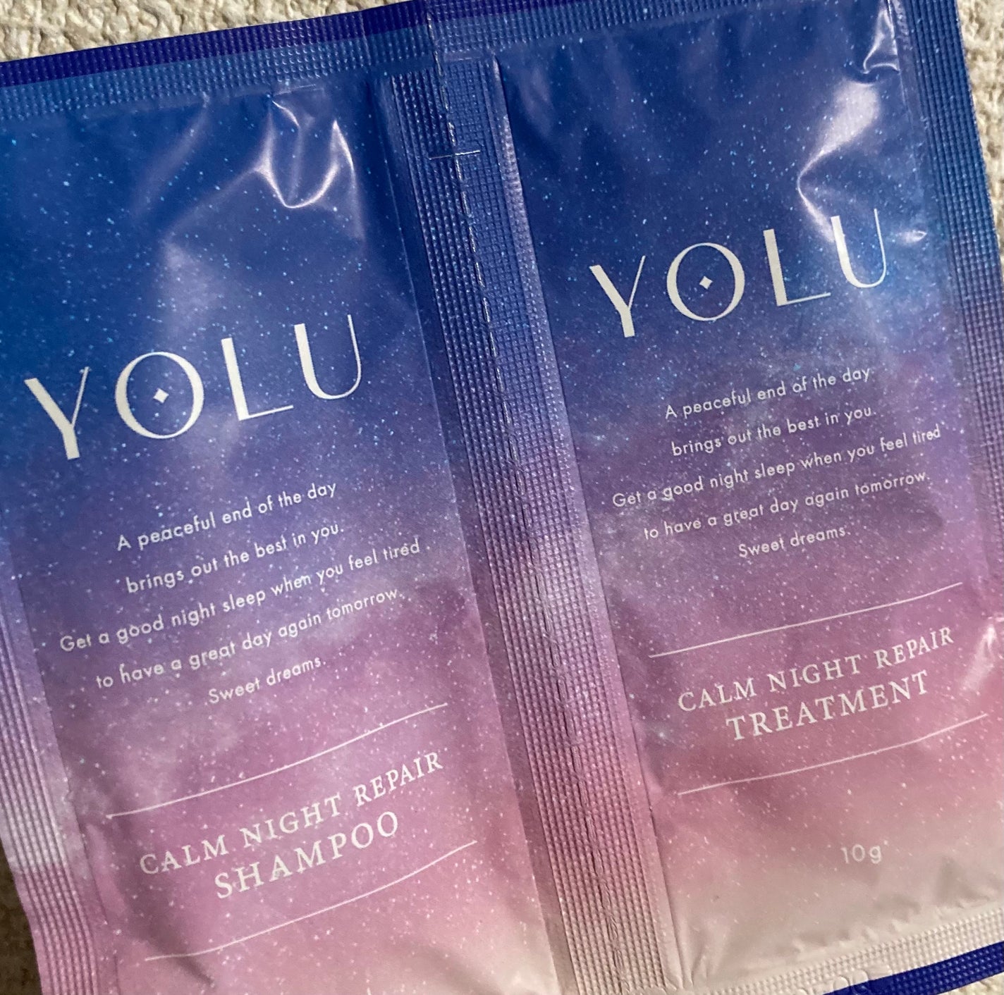 カームナイトリペアシャンプー/トリートメント/YOLU/市販シャンプーを使ったクチコミ(2枚目)