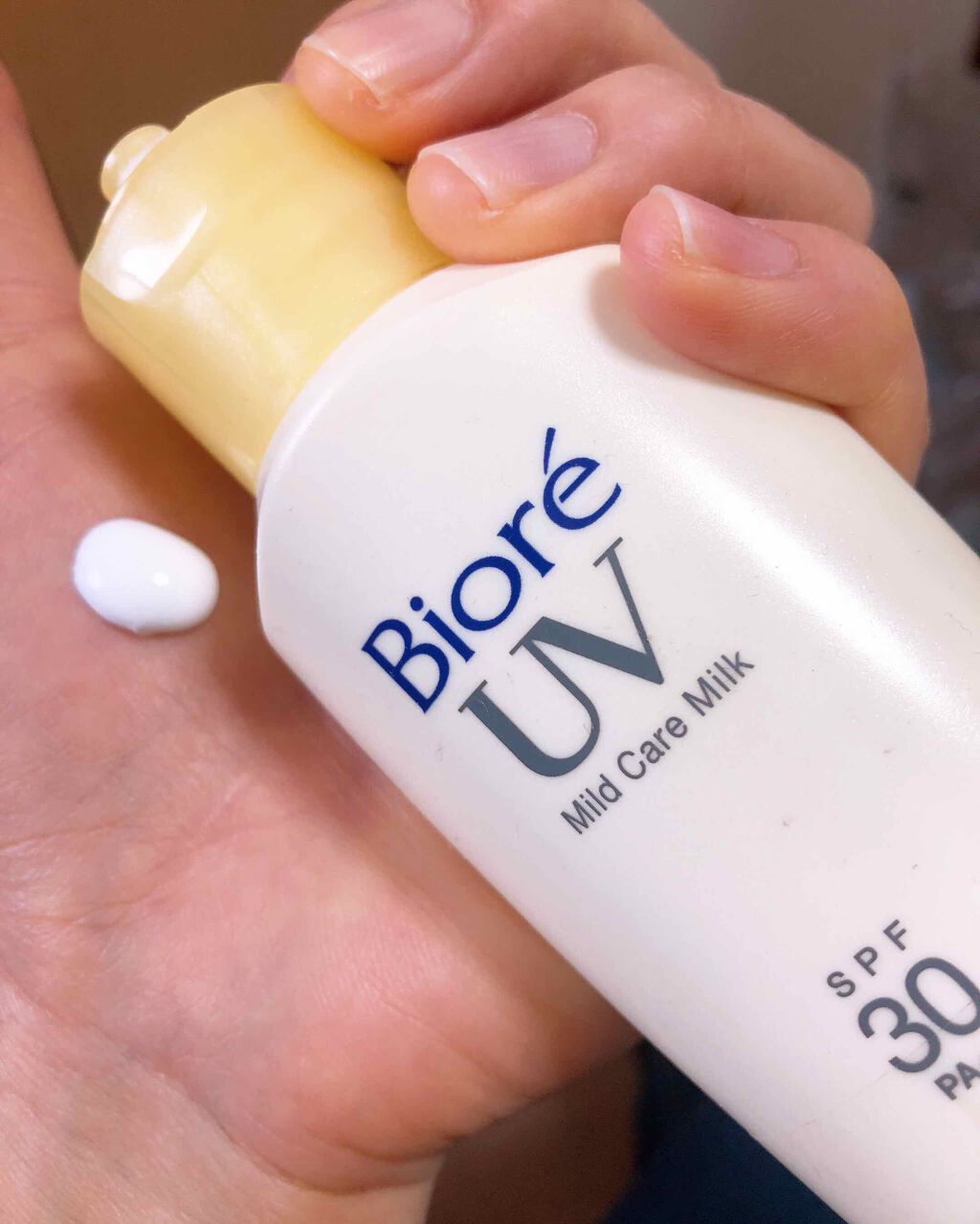 ビオレUV マイルドケアミルク SPF30/ビオレ/日焼け止めミルクを使ったクチコミ（1枚目）