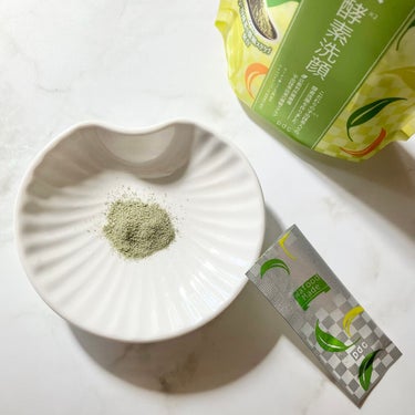 ワフードメイド　宇治抹茶酵素洗顔/pdc/洗顔パウダーを使ったクチコミ（3枚目）