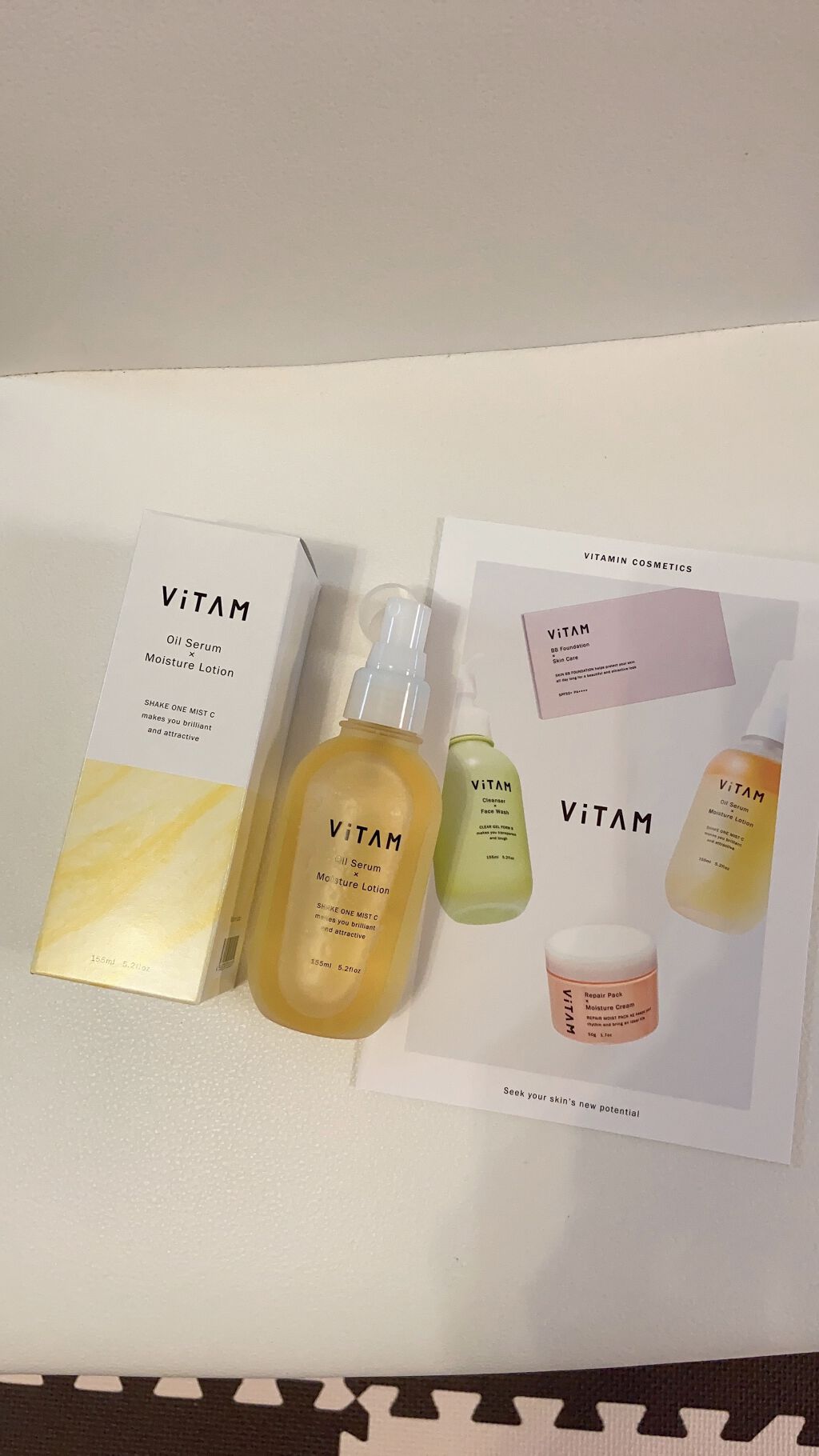 Shake One Mist C/ViTAM/美容液を使ったクチコミ(3枚目)