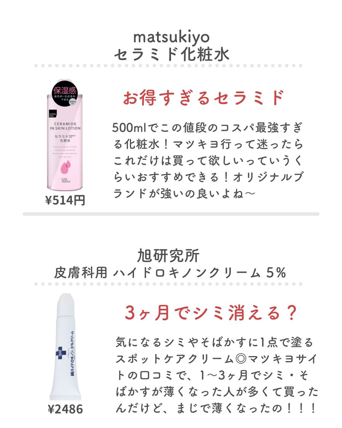 マツキヨ セラミド化粧水/matsukiyo/化粧水を使ったクチコミ(4枚目)