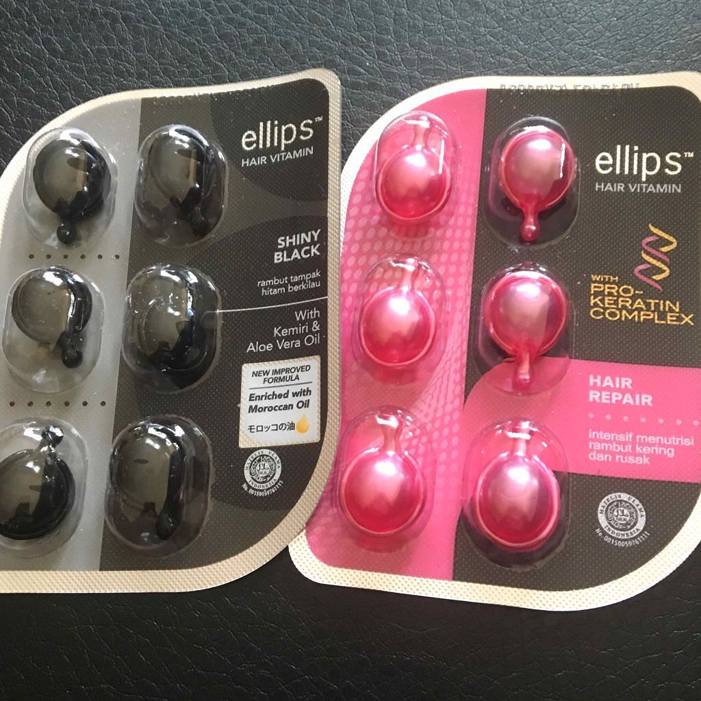 ヘアーオイル【トリートメント】/ellips/ヘアオイルを使ったクチコミ(1枚目)