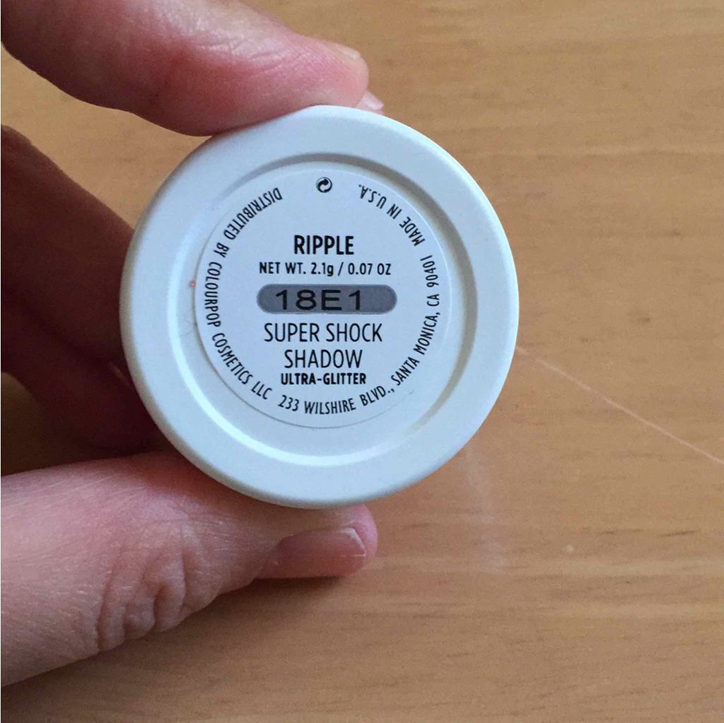 Super Shock Shadow/ColourPop/単色アイシャドウを使ったクチコミ（2枚目）