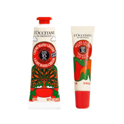 L'OCCITANE ルミナスパウダー シア ハグ&キス