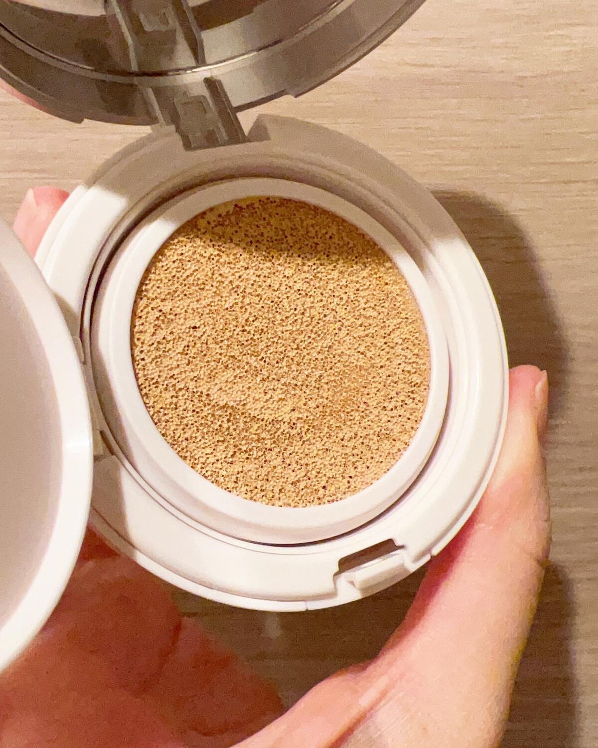 リンクルホワイトクッションファンデーション/コラリッチ/クッションファンデーションを使ったクチコミ(4枚目)