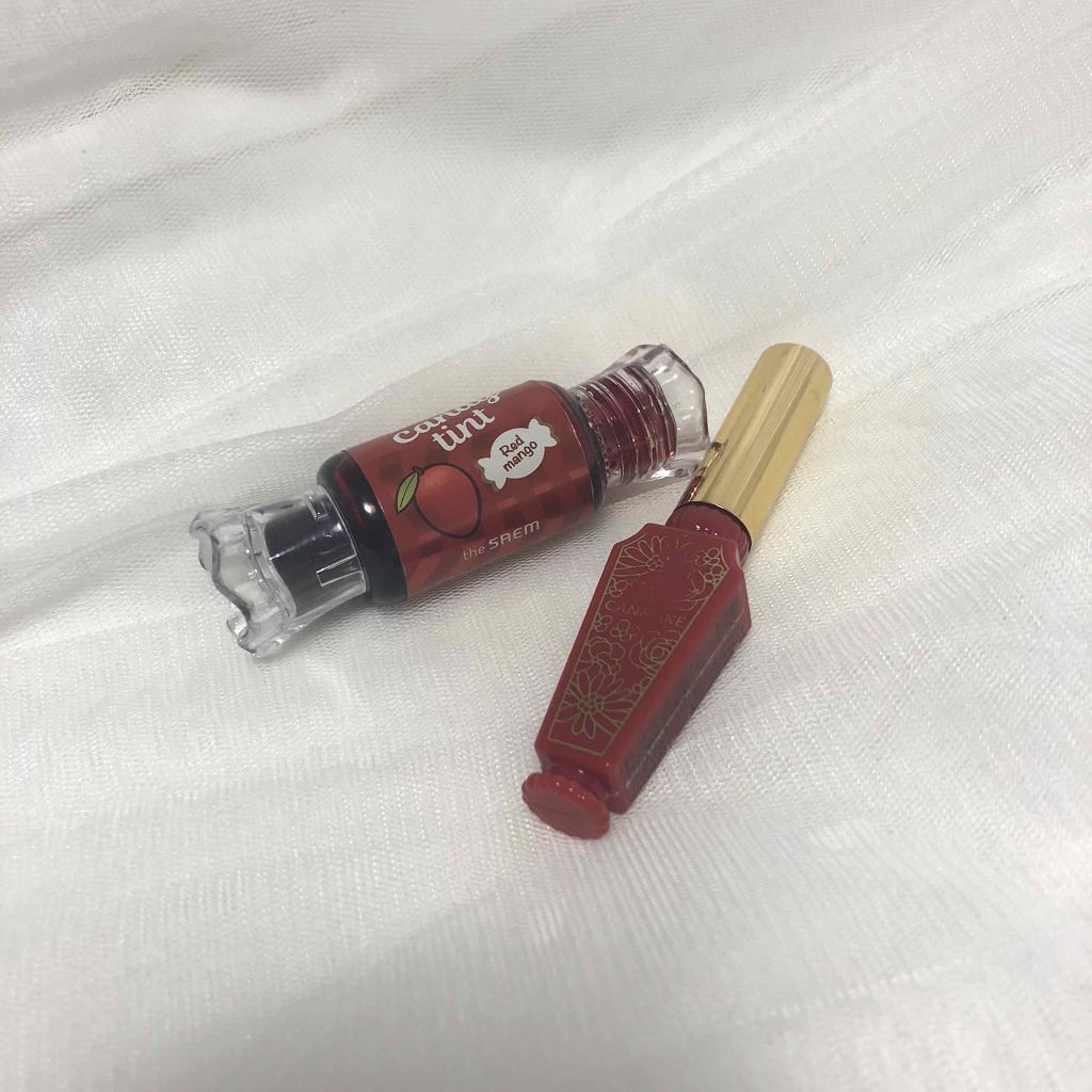 リップティントシロップ/キャンメイク/リップティントを使ったクチコミ（2枚目）