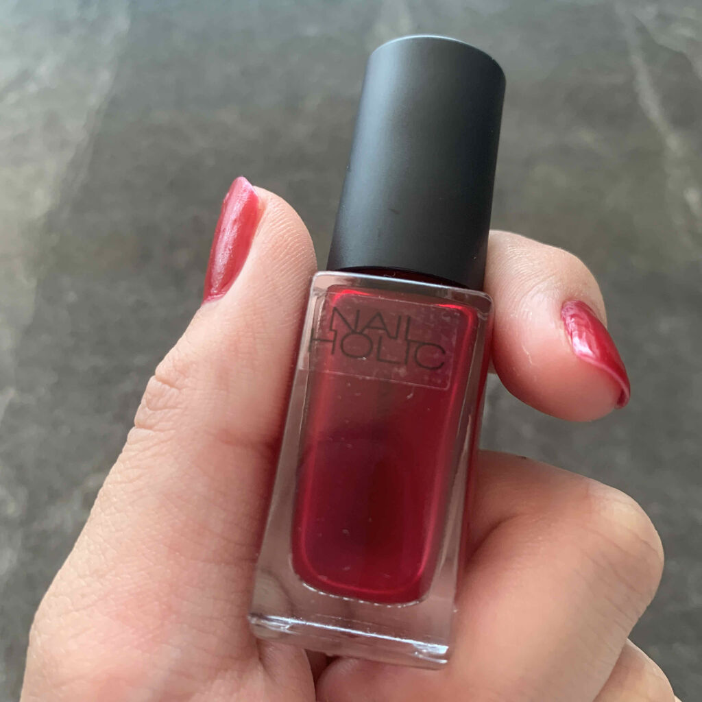 ネイルホリック Juicy color RD405/ネイルホリック/マニキュアを使ったクチコミ（1枚目）