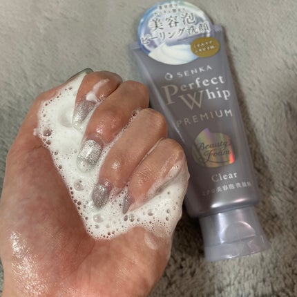 センカ プレミアムパーフェクトホイップクリア (医薬部外品)/SENKA(専科)/洗顔フォームを使ったクチコミ(3枚目)