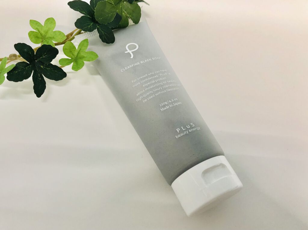クリアファイン ブラック ソープ チューブタイプ/PLuS/洗顔フォームを使ったクチコミ（1枚目）