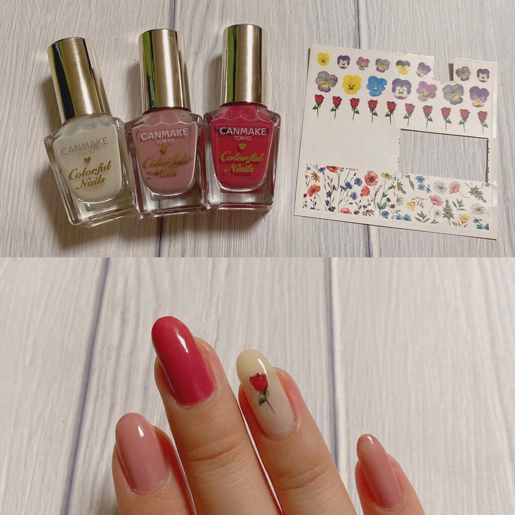 カラフルネイルズ/キャンメイク/マニキュアを使ったクチコミ(2枚目)