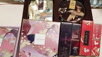 長相思シリーズ 9色アイシャドウパレット/CATKIN/アイシャドウパレットを使ったクチコミ(1枚目)