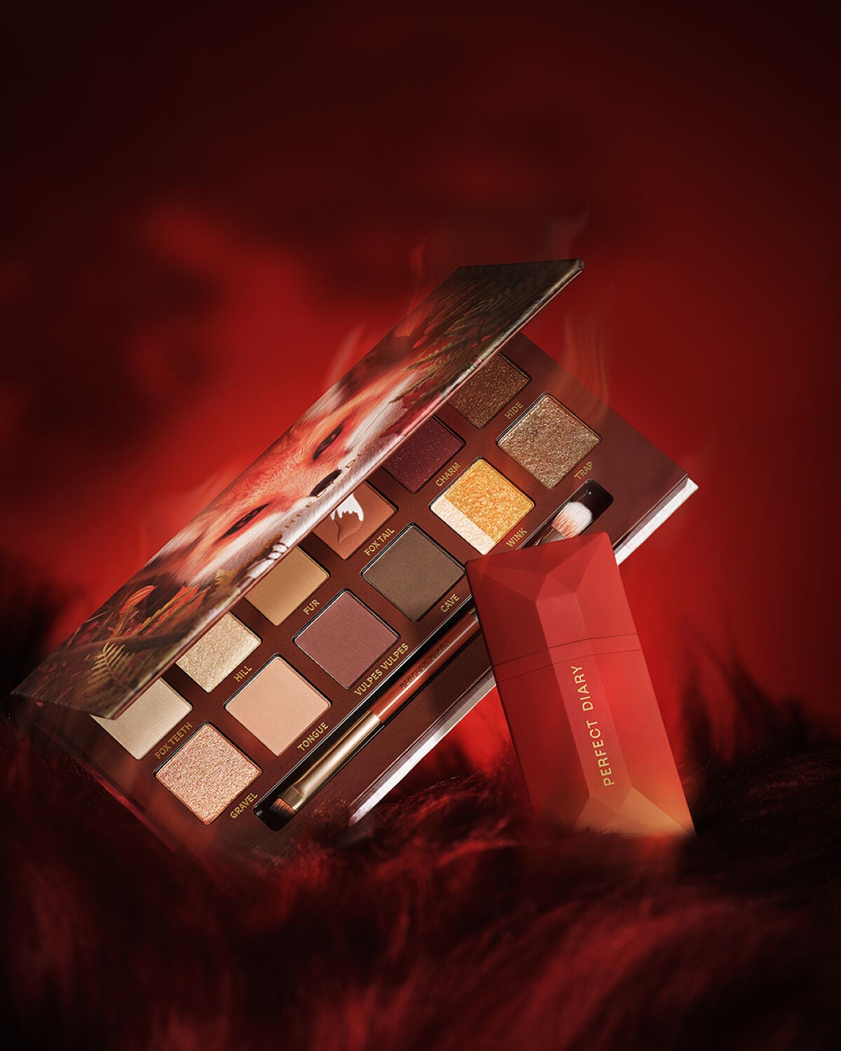 READ ME ベルベットマット リップティント赤狐限定 PERFECT DIARY