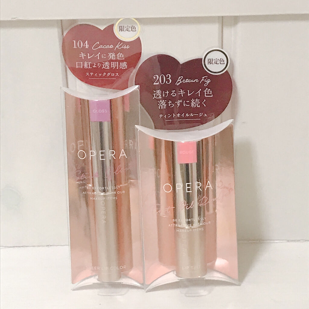 オペラ リップティント N/OPERA/リップティントを使ったクチコミ（3枚目）