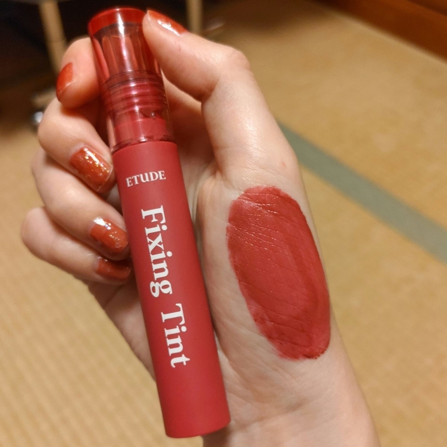 フィクシングティント/ETUDE/リップティントを使ったクチコミ(1枚目)