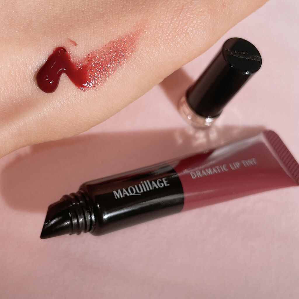 ドラマティックリップティント/マキアージュ/リップティントを使ったクチコミ（1枚目）