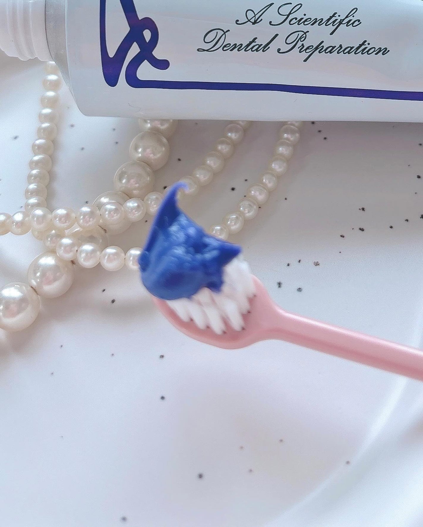 ホワイトパープル歯みがき ピーチフローラルミントの香り/EUTHYMOL/歯磨き粉を使ったクチコミ(2枚目)