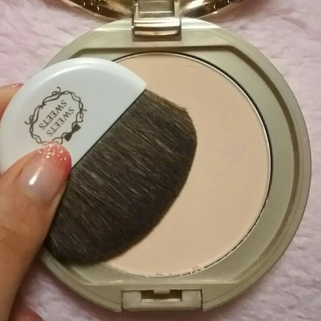 【旧品】マシュマロフィニッシュパウダー/キャンメイク/プレストパウダーを使ったクチコミ(2枚目)