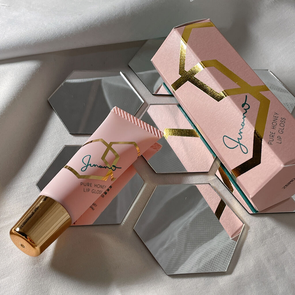 ピュアハニーリップグロス/Junano/リップ美容液を使ったクチコミ（2枚目）