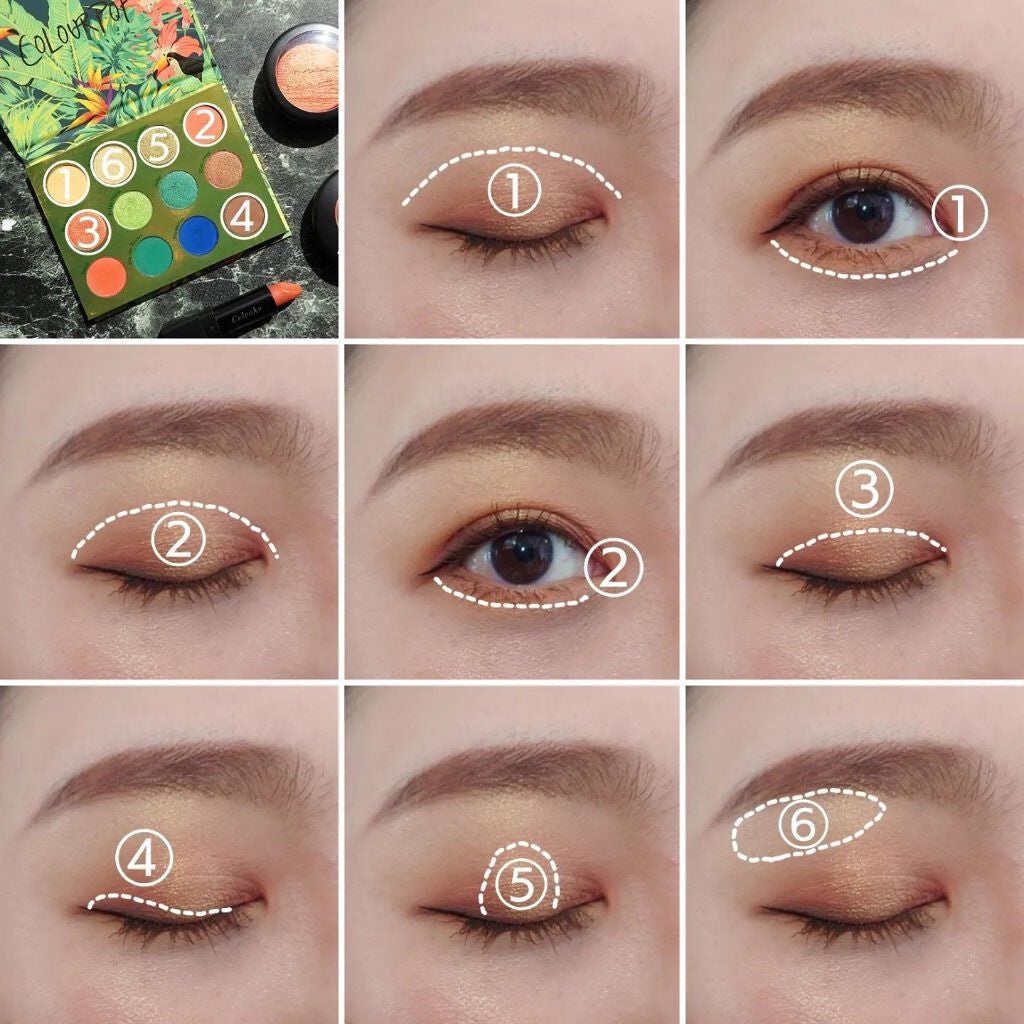 ラッシュライフ/ColourPop/アイシャドウパレットを使ったクチコミ(4枚目)