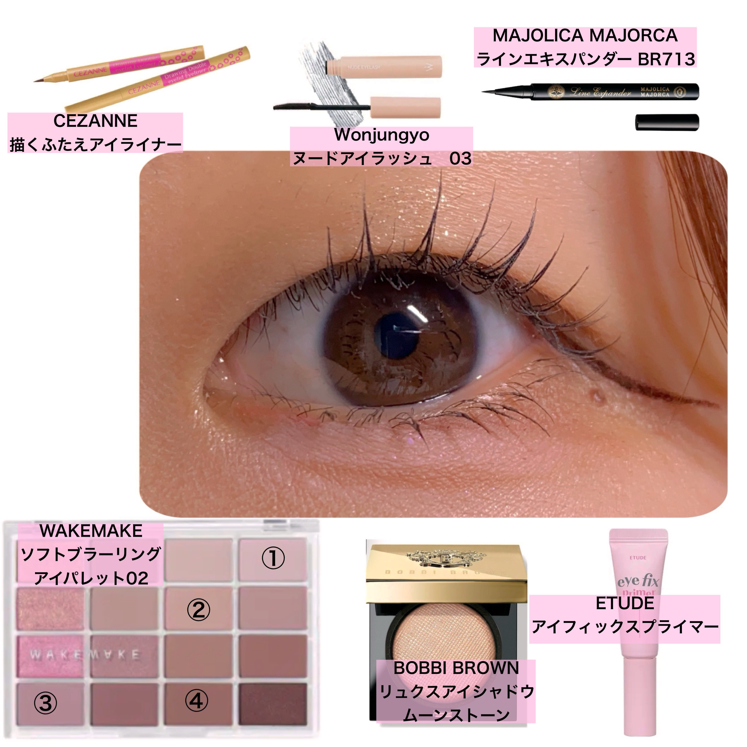 アイフィックスプライマー/ETUDE/アイシャドウベースを使ったクチコミ（2枚目）