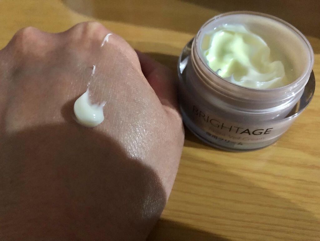 オーバーナイト ヴェールクリーム/BRIGHTAGE/フェイスクリームを使ったクチコミ(4枚目)