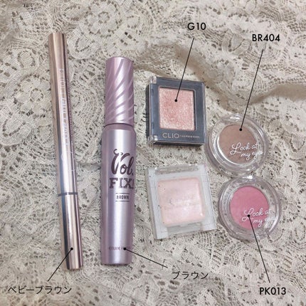 ルックアット マイアイ カフェ/ETUDE/単色アイシャドウを使ったクチコミ(2枚目)