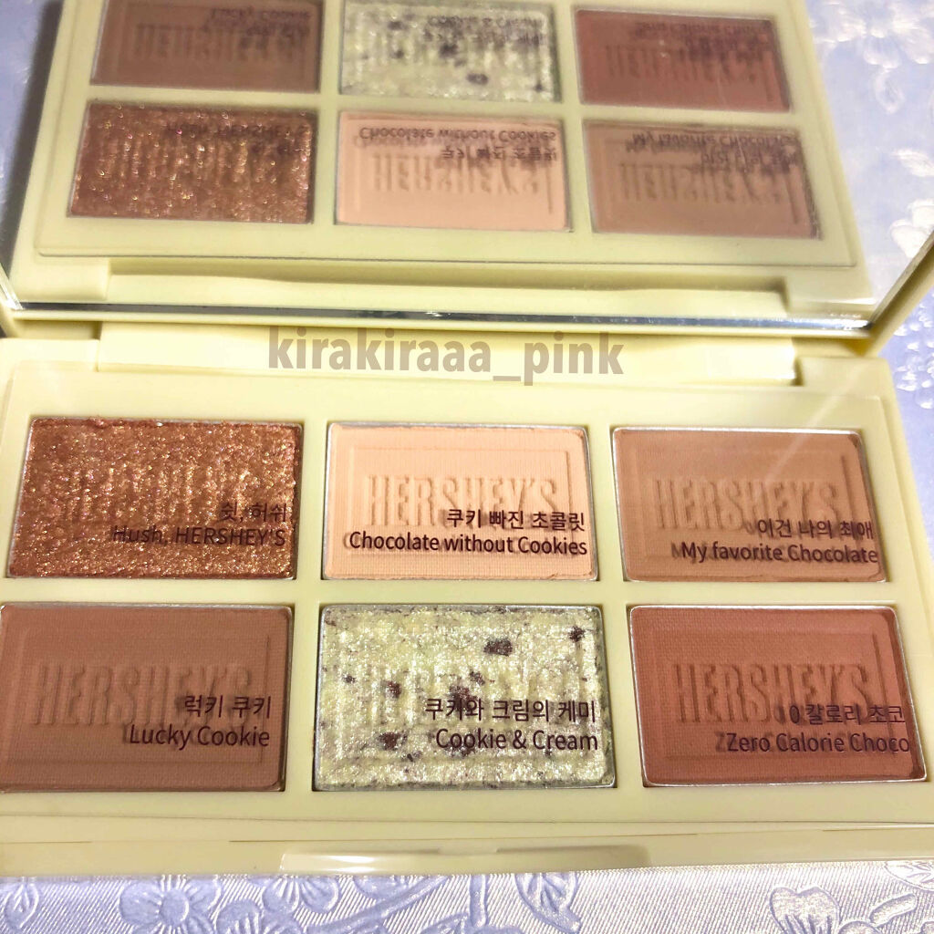 ハーシー プレイカラーアイズミニ/ETUDE/アイシャドウパレットを使ったクチコミ（3枚目）