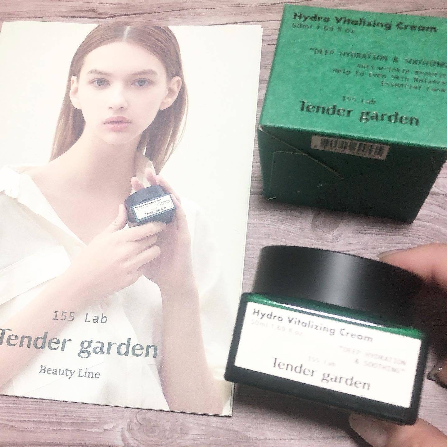 ハイドロバイタライジングクリーム/Tender garden/フェイスクリームを使ったクチコミ（1枚目）