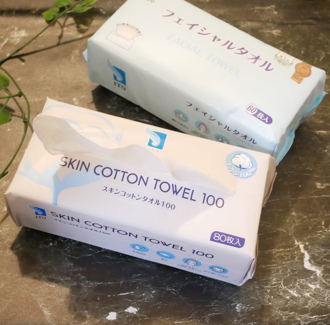 スキンコットンタオル/ITO/クレンジングタオルを使ったクチコミ(2枚目)