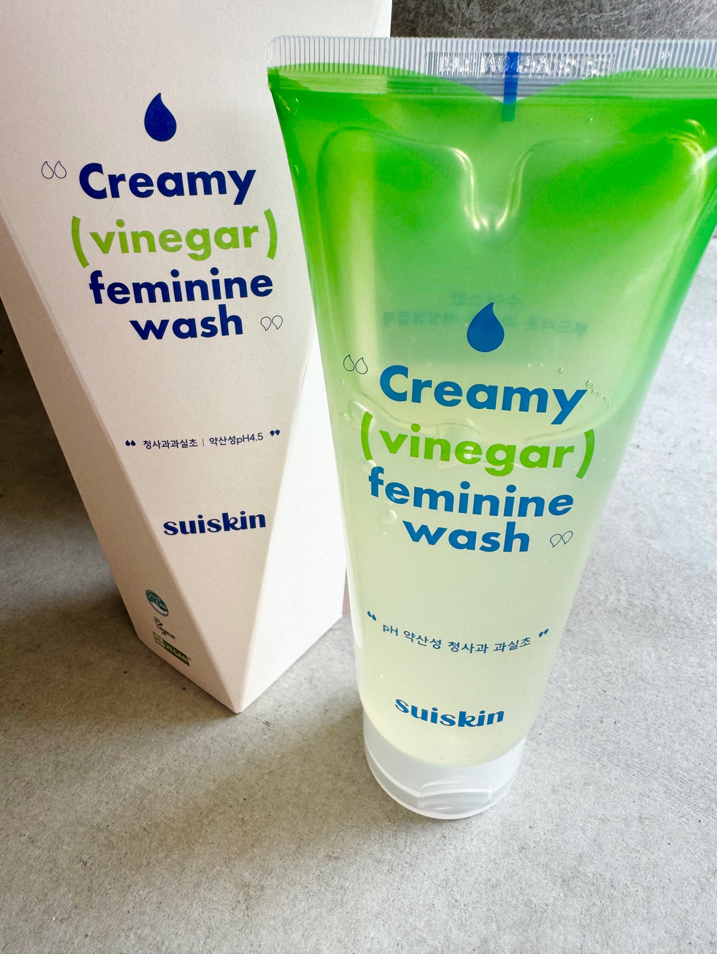 クリーミービネガーフェミニンウォッシュ/suiskin/ボディソープを使ったクチコミ(5枚目)