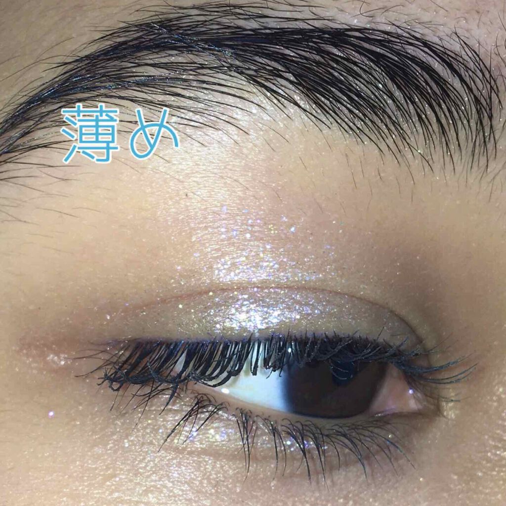 グリッタープリズム シャドウ/MISSHA/グリッターを使ったクチコミ(2枚目)