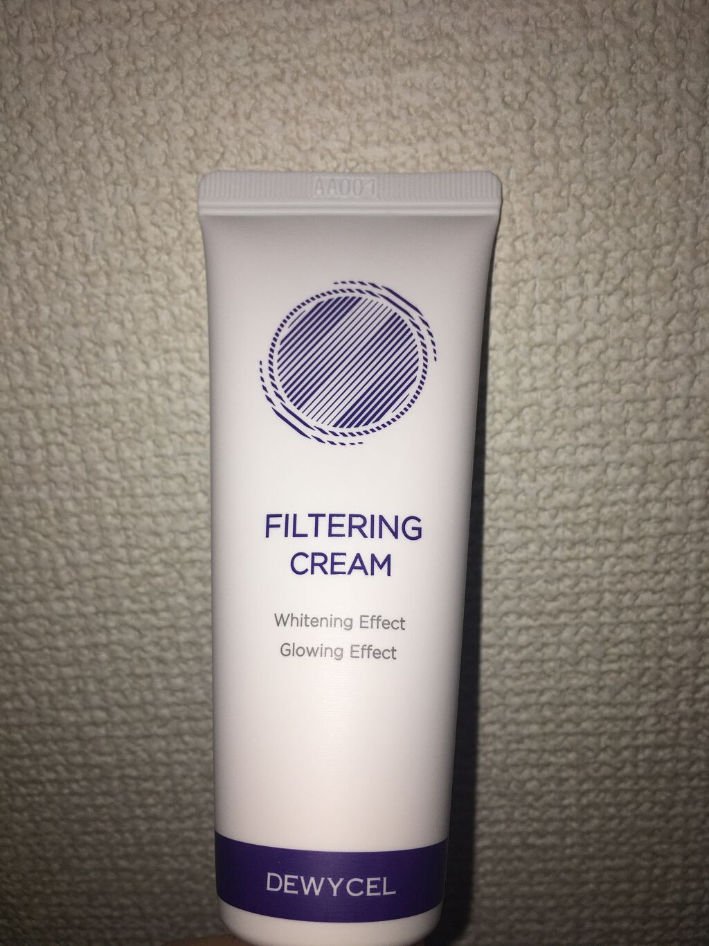フィルタリングクリーム/DEWYCEL/日焼け止めクリームを使ったクチコミ（1枚目）