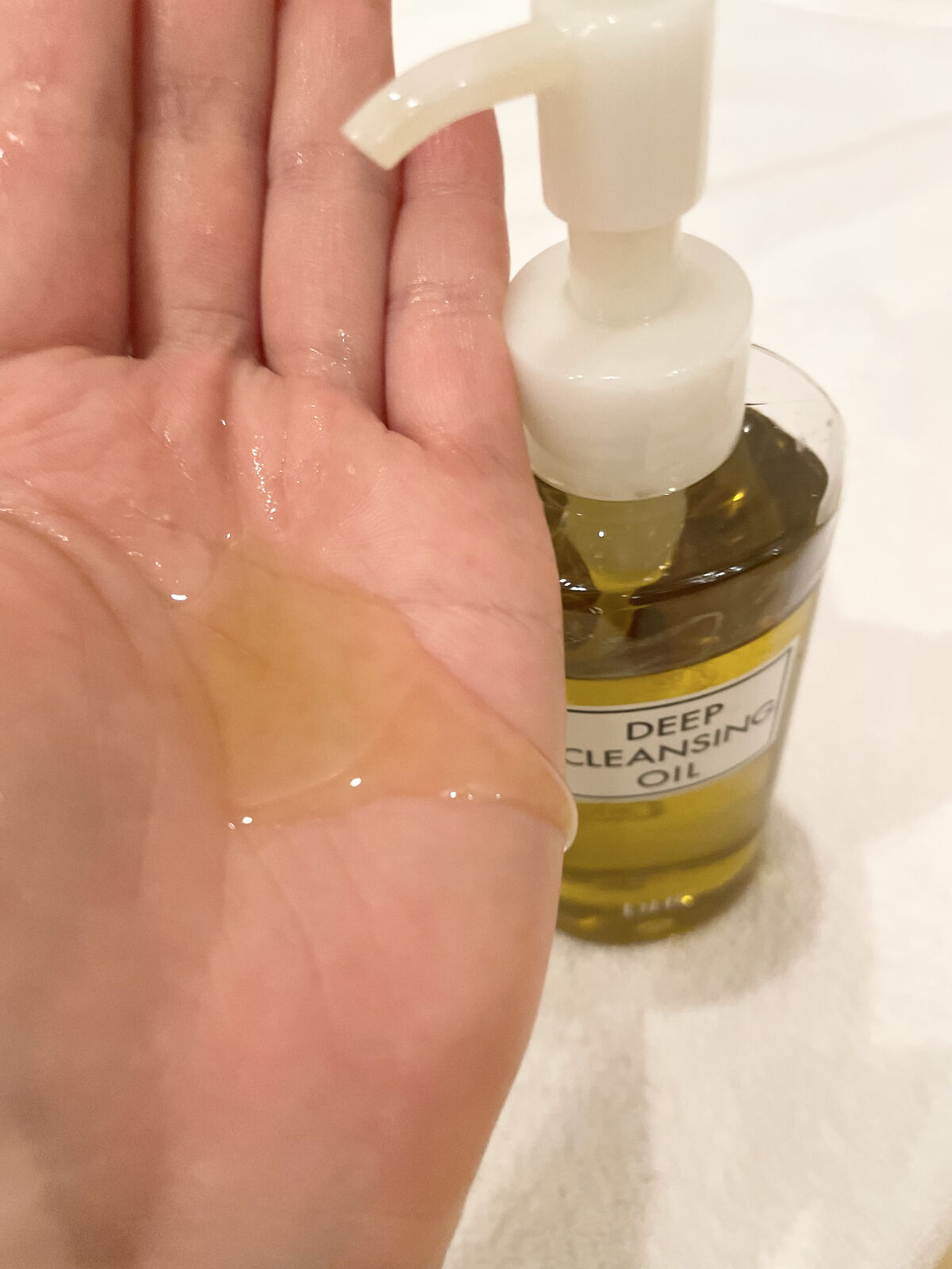DHC 薬用ディープクレンジングオイル/DHC/オイルクレンジングを使ったクチコミ（3枚目）
