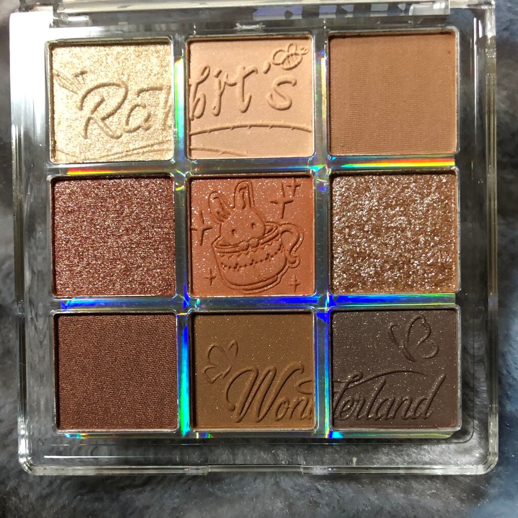 クォーツ 9色アイシャドウパレット(ドリームランドアイシャドウ)/ZEESEA/アイシャドウパレットを使ったクチコミ(4枚目)