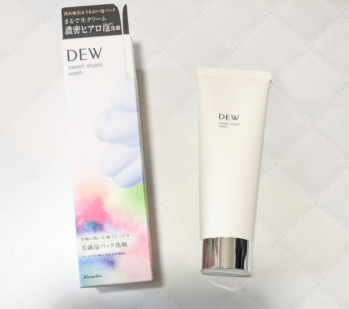 スイートシャンティウォッシュ/DEW/洗顔フォームを使ったクチコミ(2枚目)