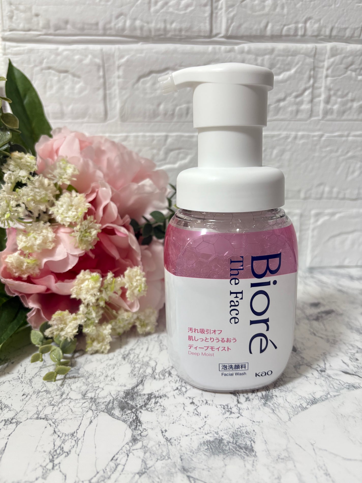 ビオレ ザフェイス 泡洗顔料 ディープモイスト/ビオレ/泡洗顔を使ったクチコミ(2枚目)
