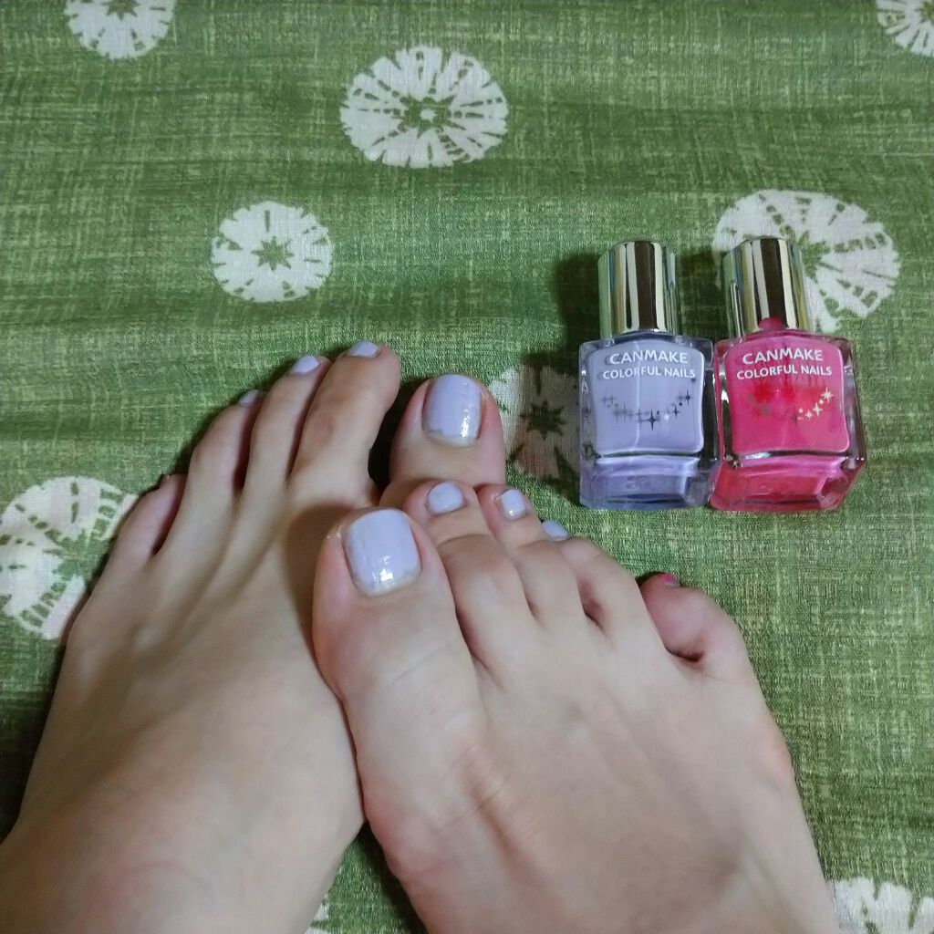 カラフルネイルズ/キャンメイク/マニキュアを使ったクチコミ(1枚目)