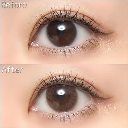 エバーカラーワンデー ナチュラル/エバーカラー/ワンデー(1DAY)カラコンを使ったクチコミ(10枚目)