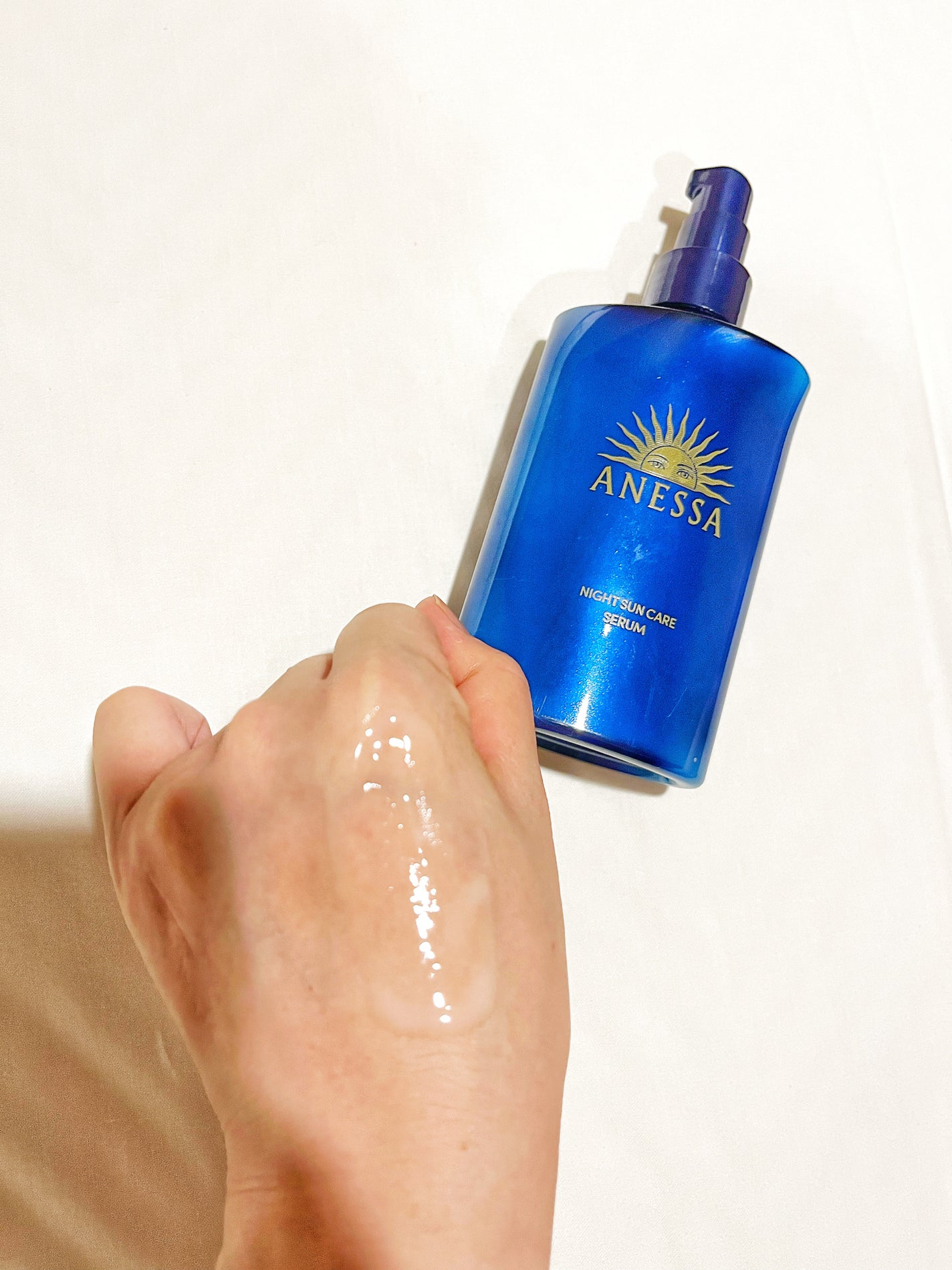 アネッサ スキンセラム<医薬部外品>/アネッサ/フェイスクリームを使ったクチコミ(3枚目)