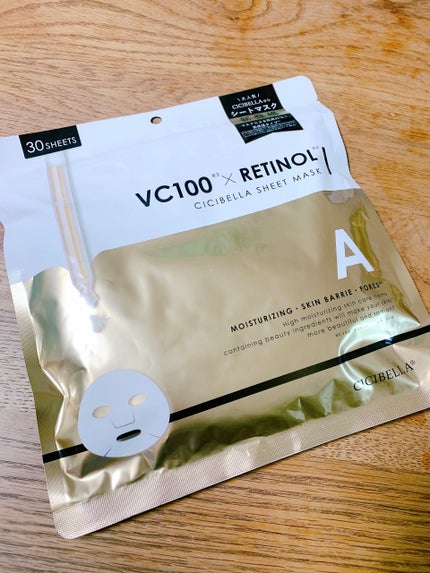 シートマスク VC100+レチノール/CICIBELLA/シートマスク・パックを使ったクチコミ(1枚目)
