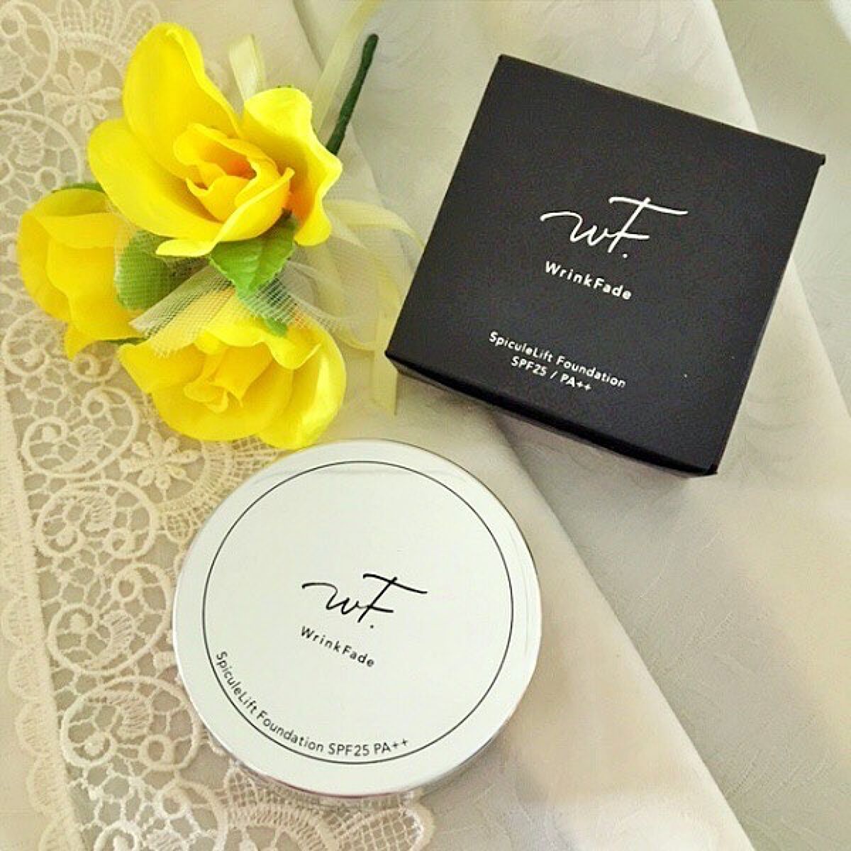 スピキュールリフト ファンデーション ナチュラルオークル /WrinkFade/その他ファンデーションを使ったクチコミ(2枚目)