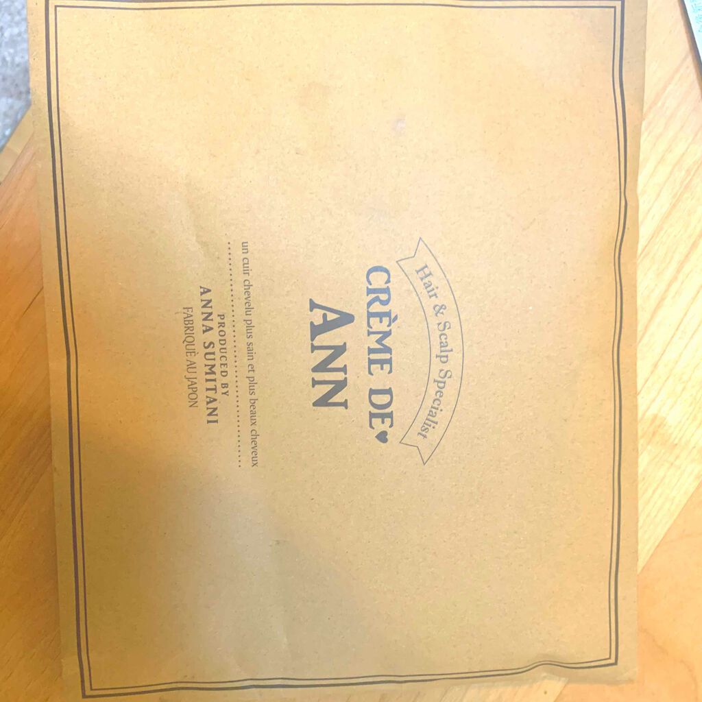 オーガニック生クリームシャンプー/creme de Ann/市販シャンプーを使ったクチコミ（1枚目）