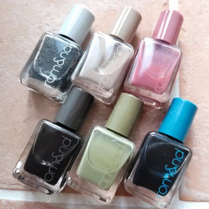 ムードペブルネイル/rom&nd/マニキュアを使ったクチコミ(3枚目)